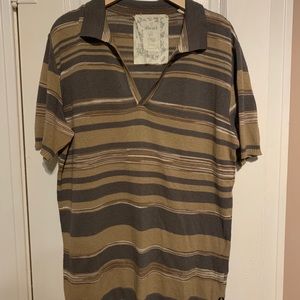 diesel vintage knit polo XXL